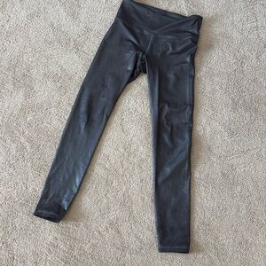 Athleta shimmer grey legging